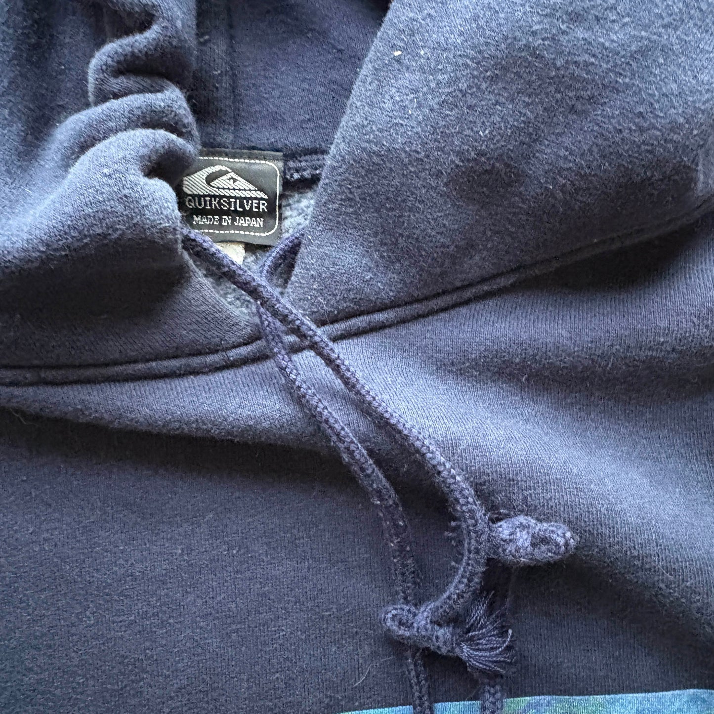 Y2K Quiksilver Hoodie Jumper | L