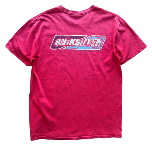 Y2K Quiksilver Sketch T-Shirt | Large