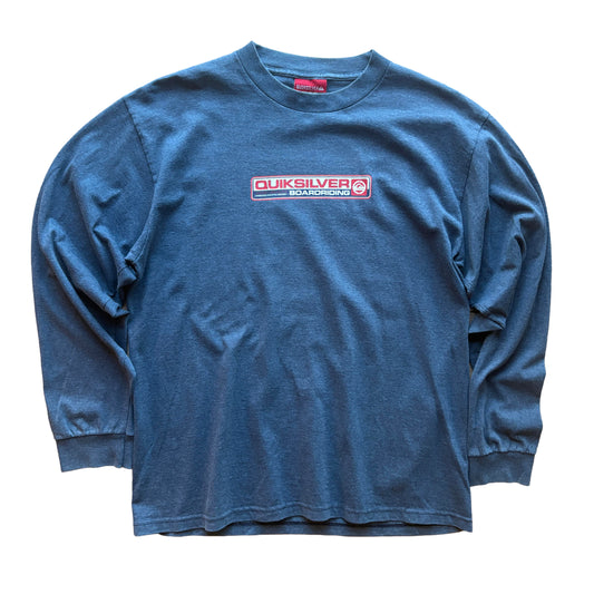 Y2K Quiksilver Long Sleeve Shirt | M