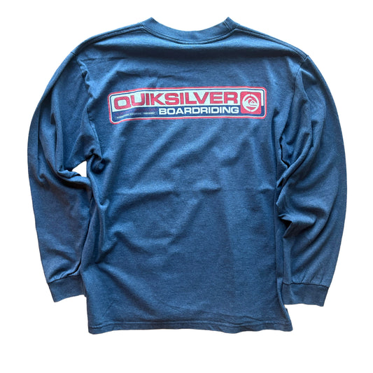 Y2K Quiksilver Long Sleeve Shirt | M