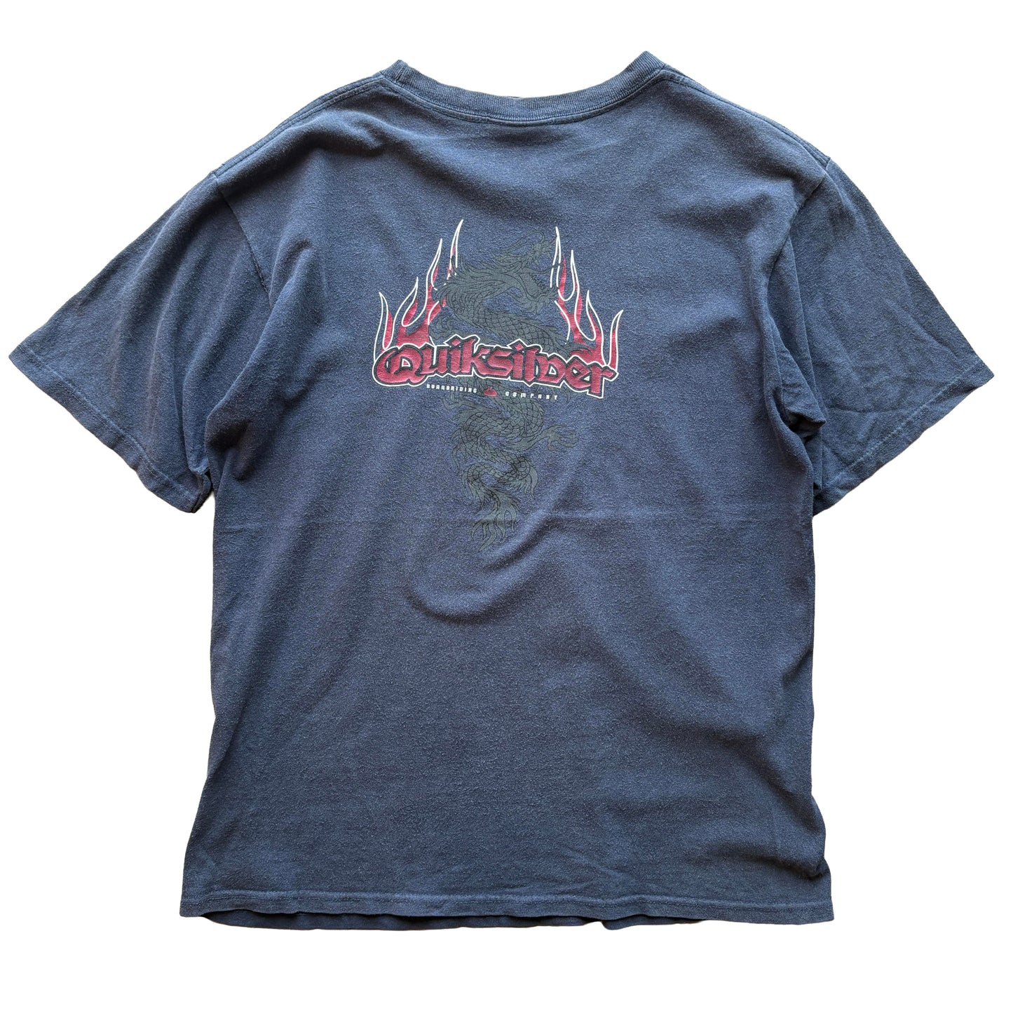2000s Quiksilver Dragon T-Shirt | S
