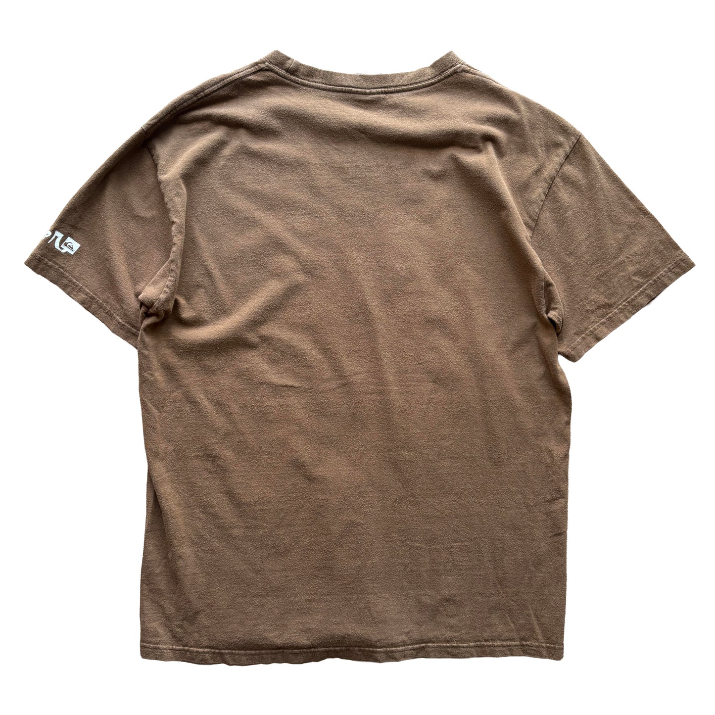 Y2K Quiksilver Script T-Shirt | M