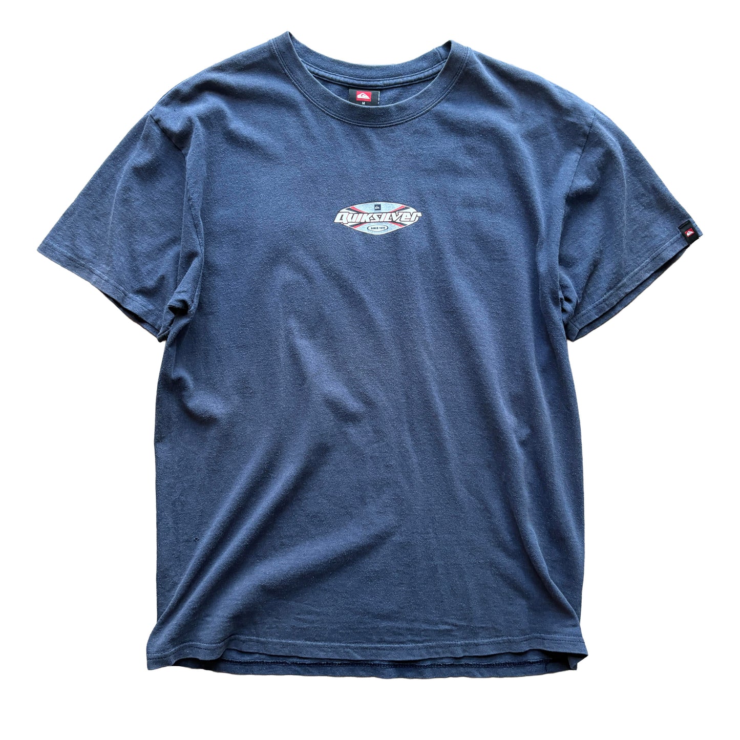 Y2K Quiksilver Logo T-Shirt | M