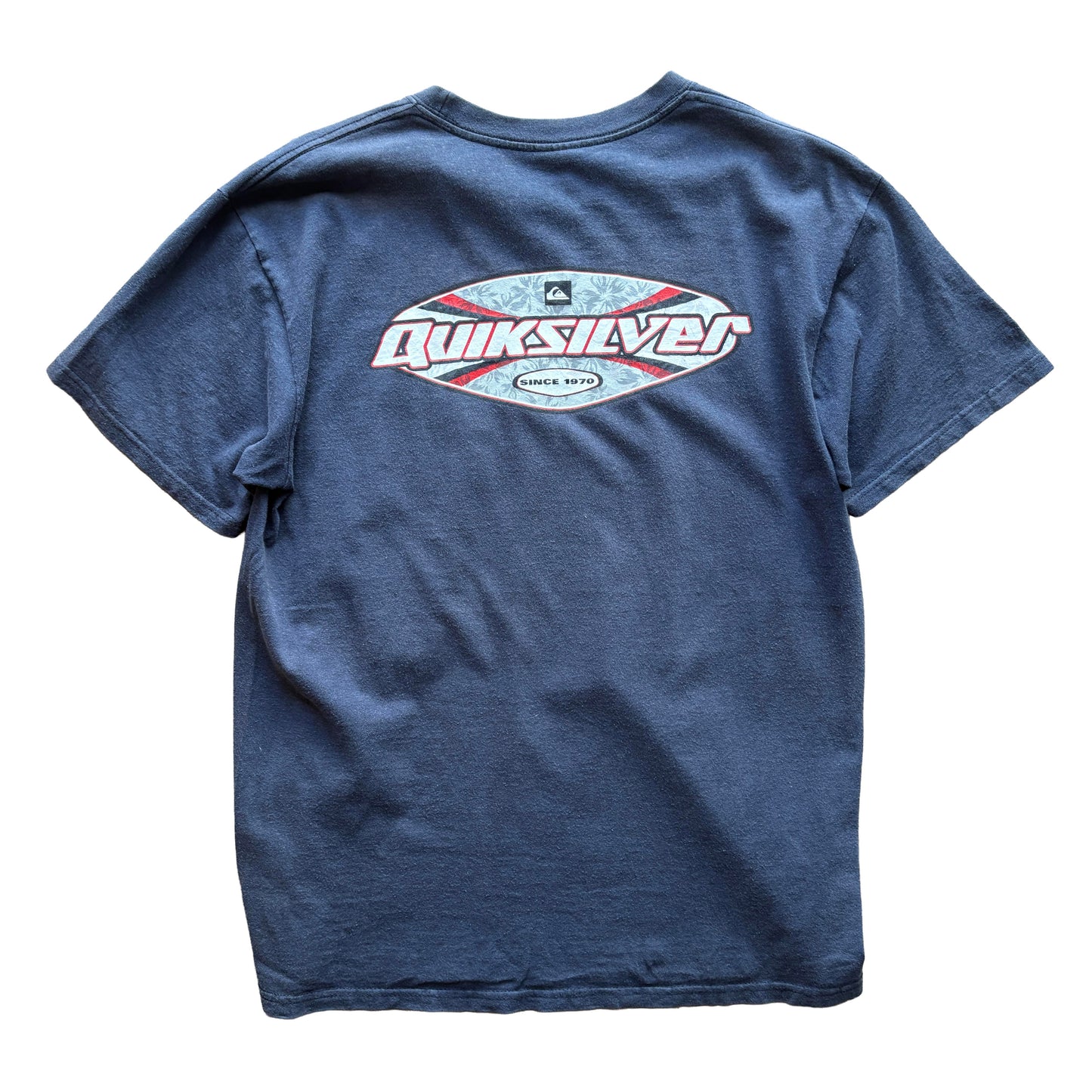 Y2K Quiksilver Logo T-Shirt | M