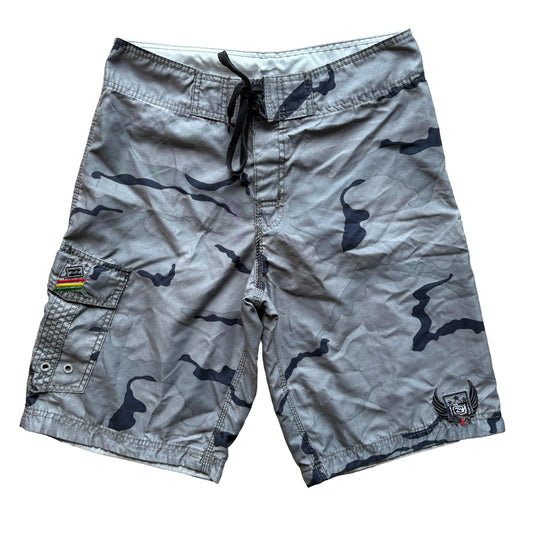 Y2K Billabong Camo Boardies | W30”