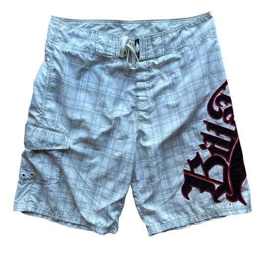 Y2K Billabong Grid Boardies | W36"