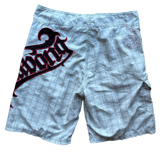 Y2K Billabong Grid Boardies | W36"