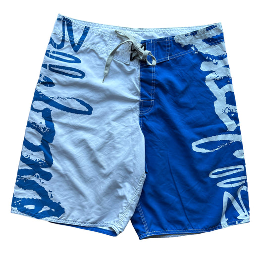 2000s Billabong Colour Block Boardies | W34"