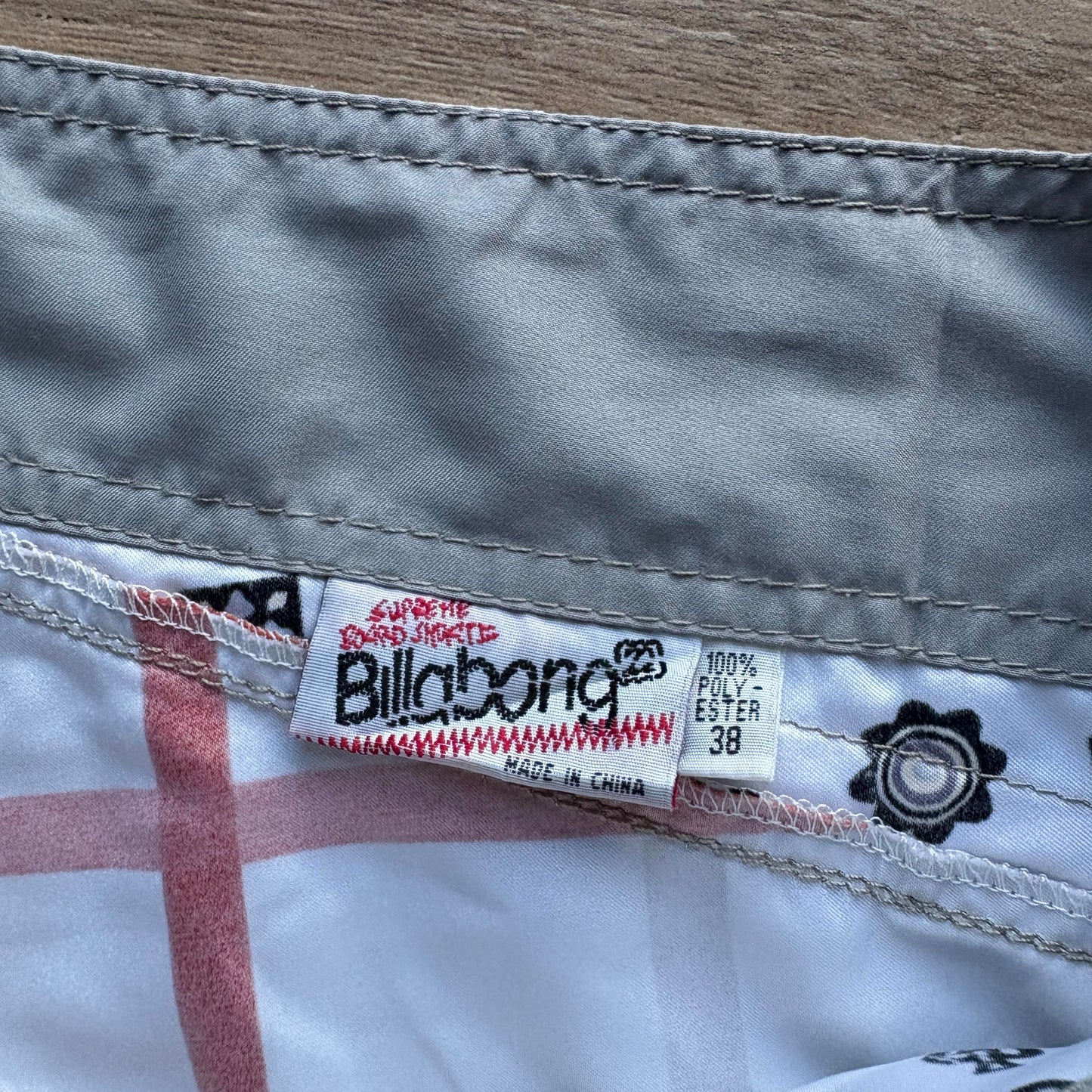 Vintage Billabong Patterned Boardies | W38"