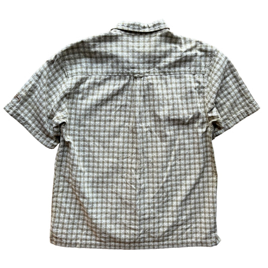 Y2K Piping Hot Button Up T-Shirt | XL