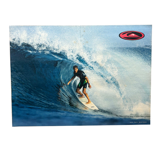 Vintage Quiksilver Surf Poster | A2