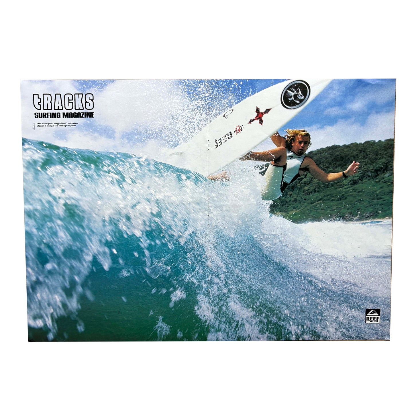 Vintage Reef Surf Poster | A2