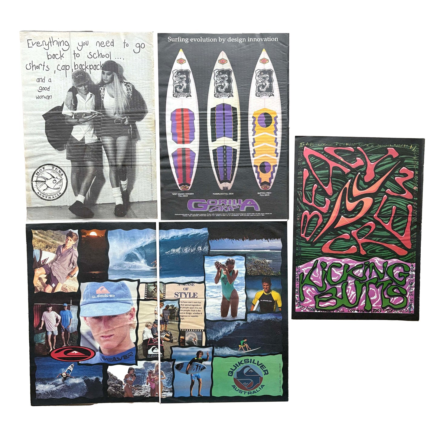 Vintage Surf Poster Pack 3.26 | A3