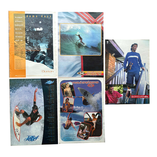 Vintage Surf Poster Pack 3.18 | A3