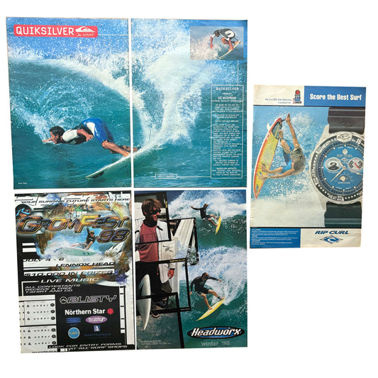 Vintage Surf Poster Pack 3.17 | A3