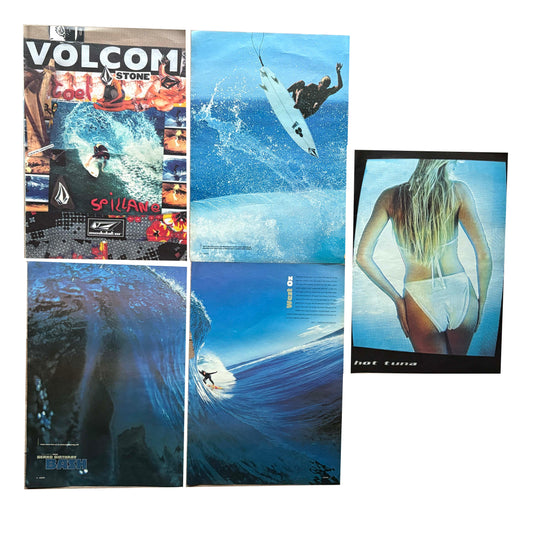 Vintage Surf Poster Pack 3.14 | A3