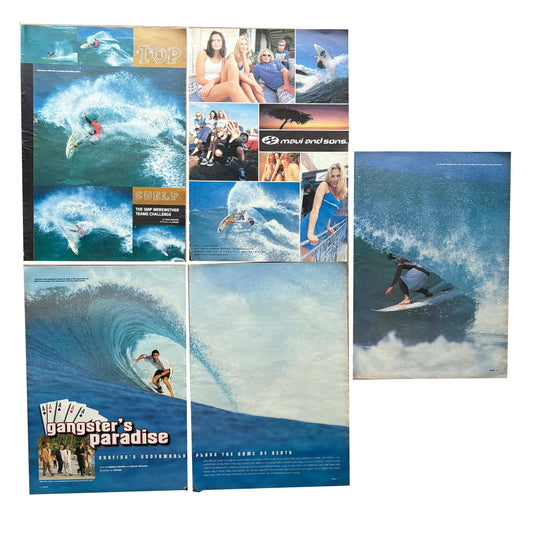 Vintage Surf Poster Pack 3.13 | A3