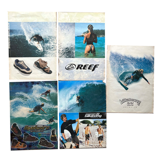 Vintage Surf Poster Pack 3.9 | A3
