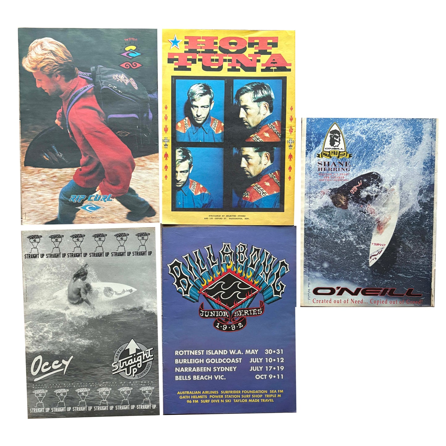 Vintage Surf Poster Pack 3.8 | A3