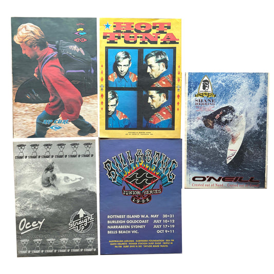 Vintage Surf Poster Pack 3.8 | A3
