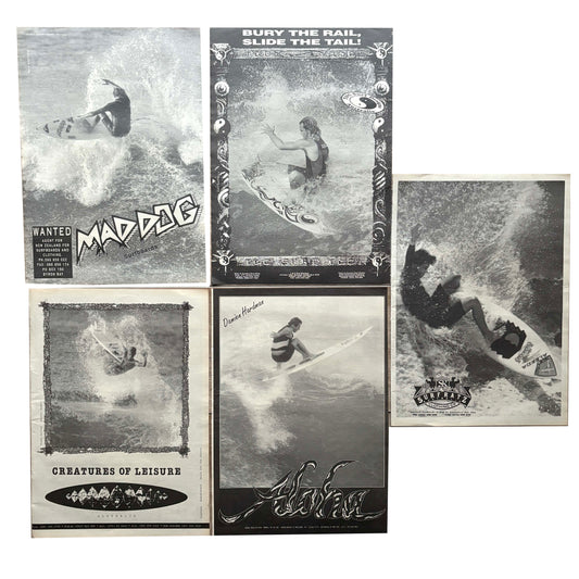 Vintage Surf Poster Pack 3.4 | A3