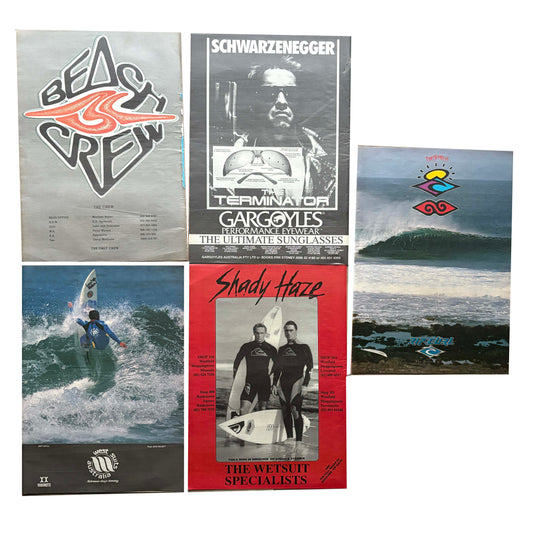 Vintage Surf Poster Pack 3.2 | A3