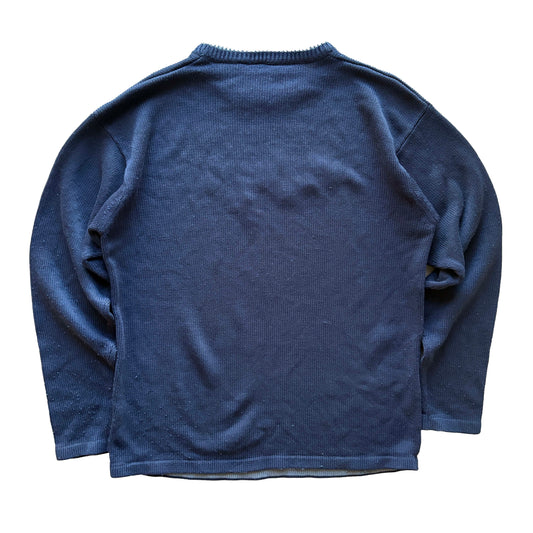 Y2K Billabong Spellout Knit Jumper | L