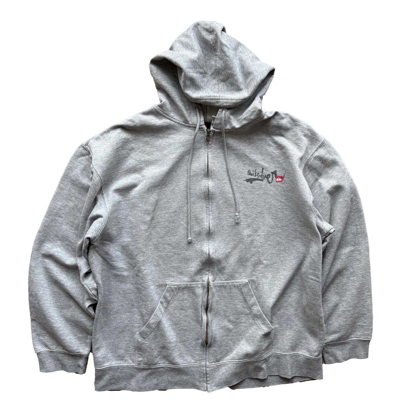 2000s Quiksilver Full Zip Hoodie Jumper | L