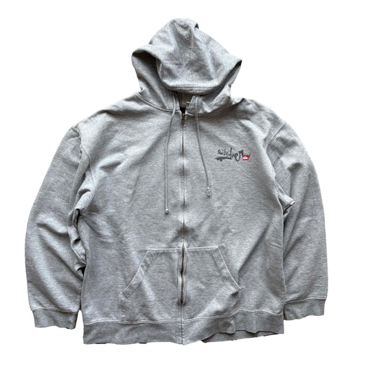 2000s Quiksilver Full Zip Hoodie Jumper | L
