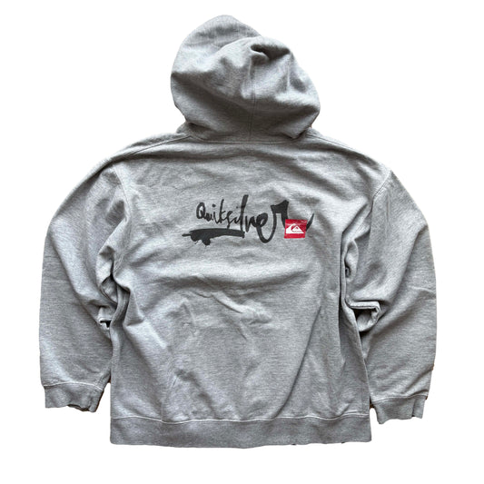 2000s Quiksilver Full Zip Hoodie Jumper | L