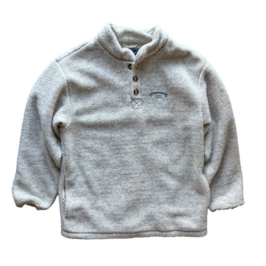 Y2K Billabong Sherpa Fleece Jumper Buttoned | M