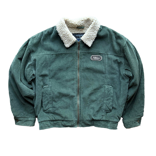 90s Billabong Corduroy Sherpa-Lined Jacket | S