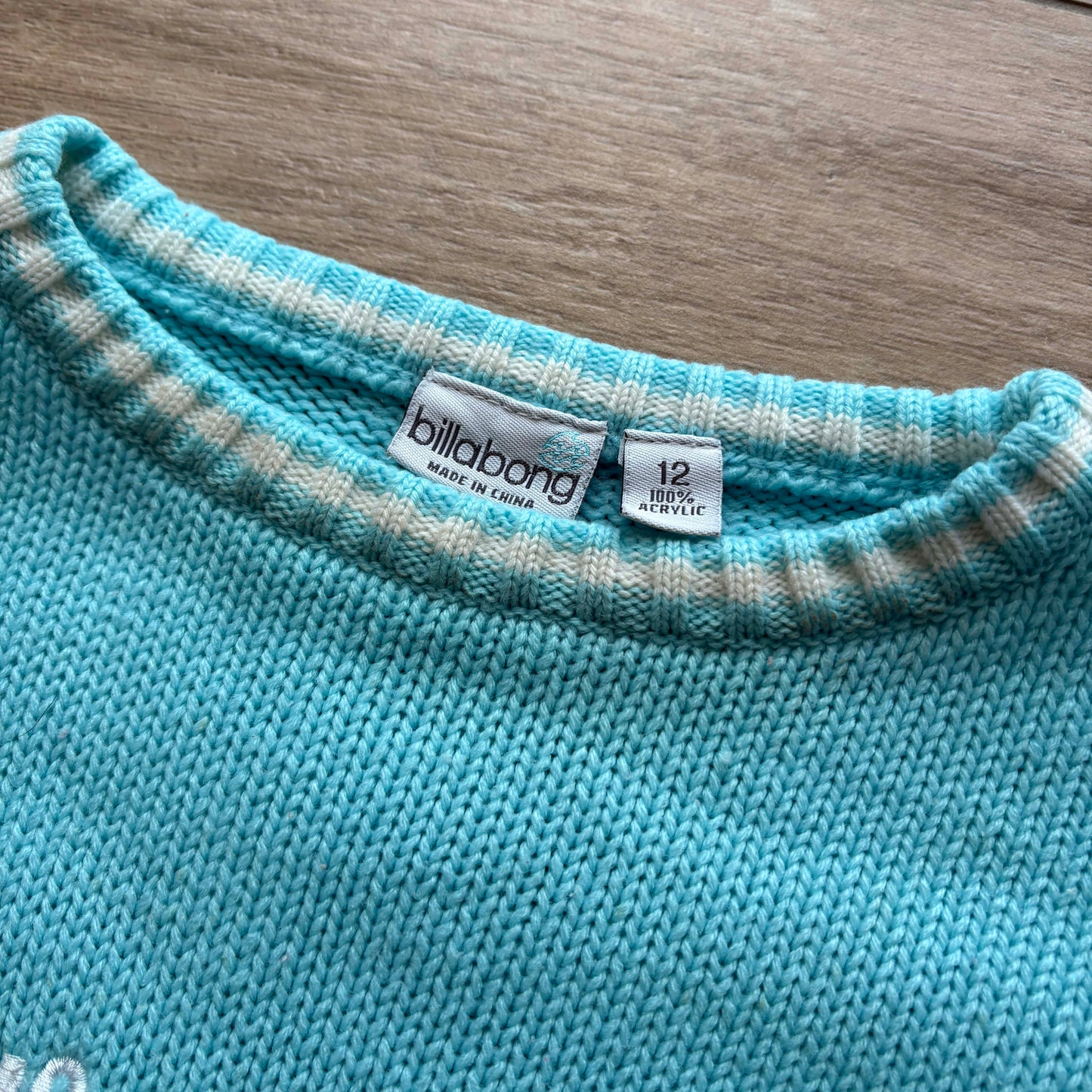 1998 Billabong Spellout Knit Jumper | 12