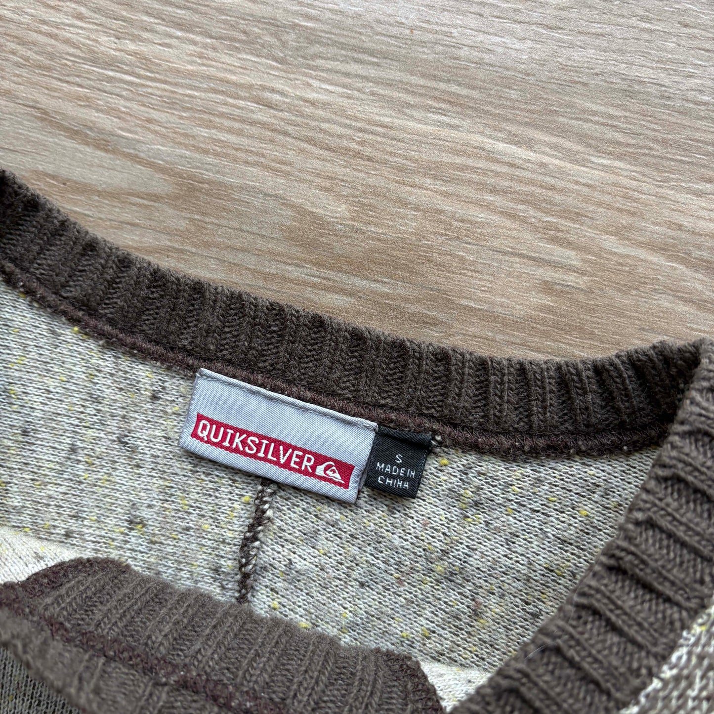 90s Quiksilver Boardriding Knit Jumper | S