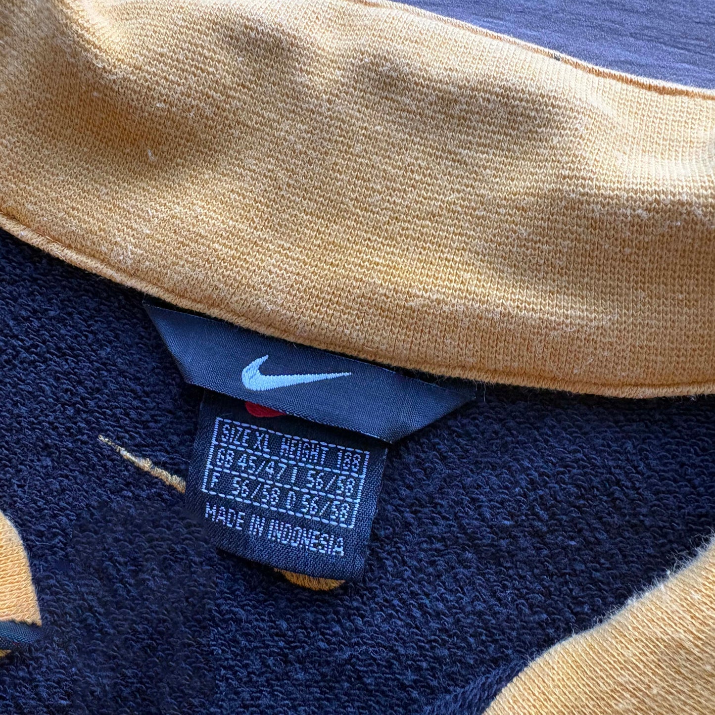 Vintage Nike Mini Swoosh 1/4 Zip Jumper | XL