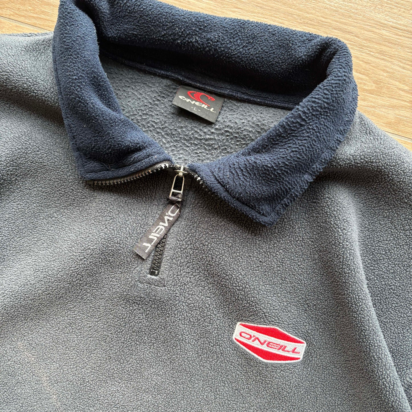 90s Oneill Fleece 1/4 Zip Jumper | XL