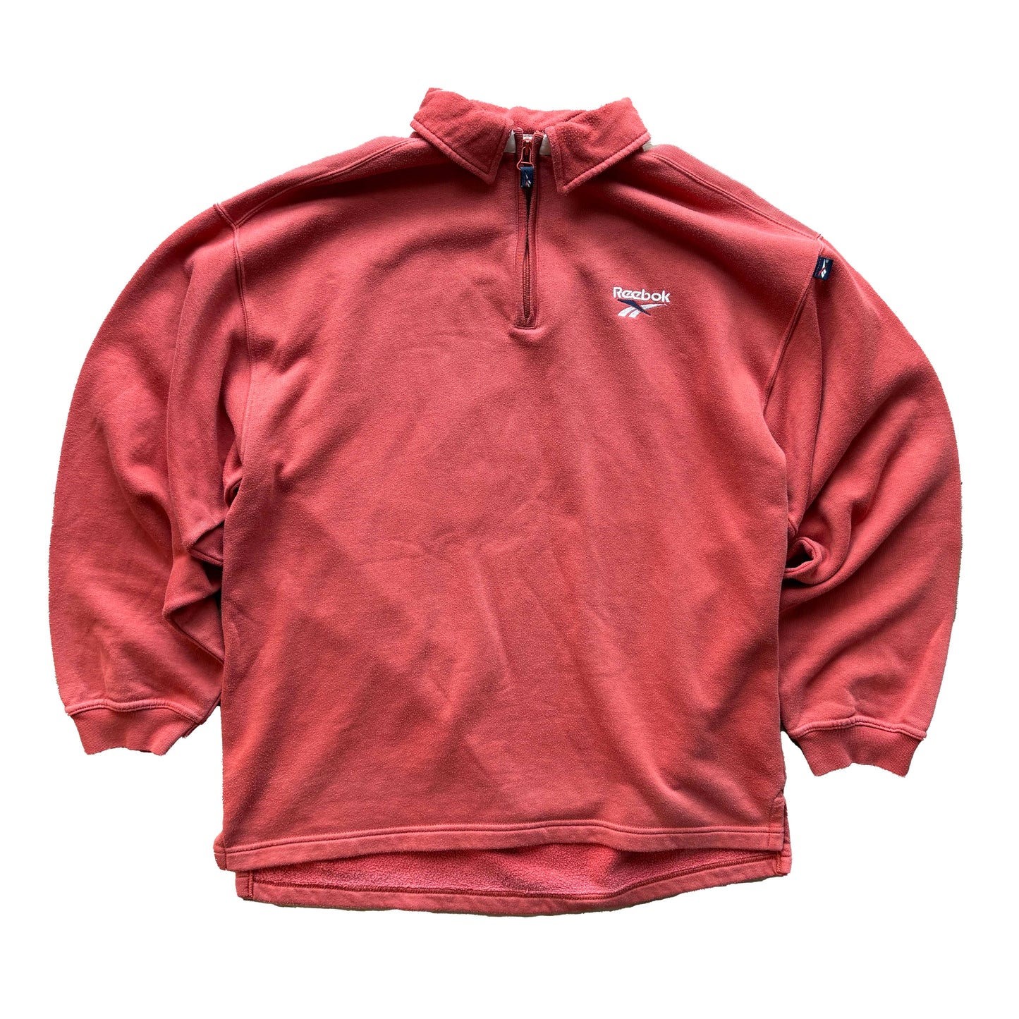 Vintage Reebok 1/4 Zip Jumper | L