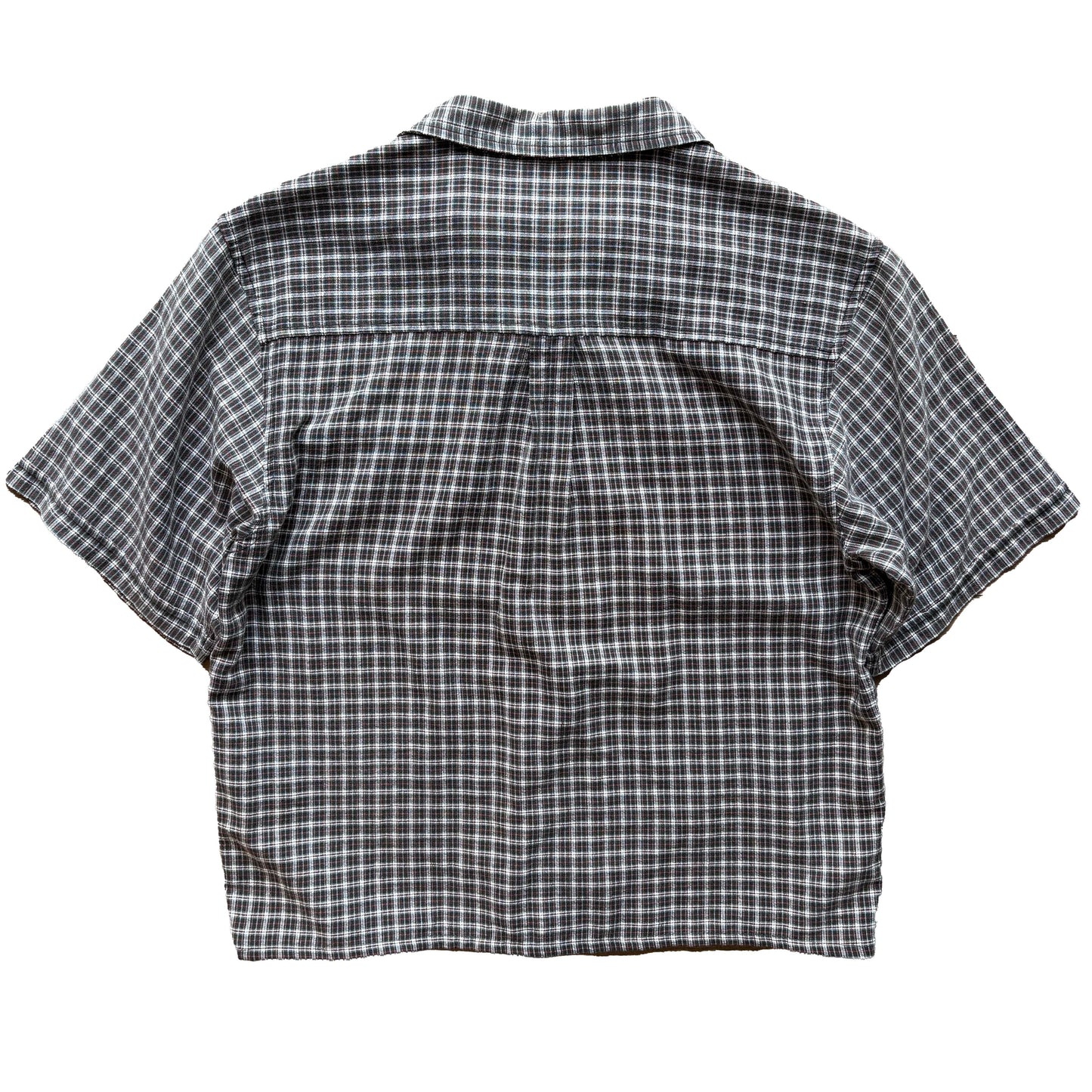 Y2K Piping Hot Button Up T-Shirt | M