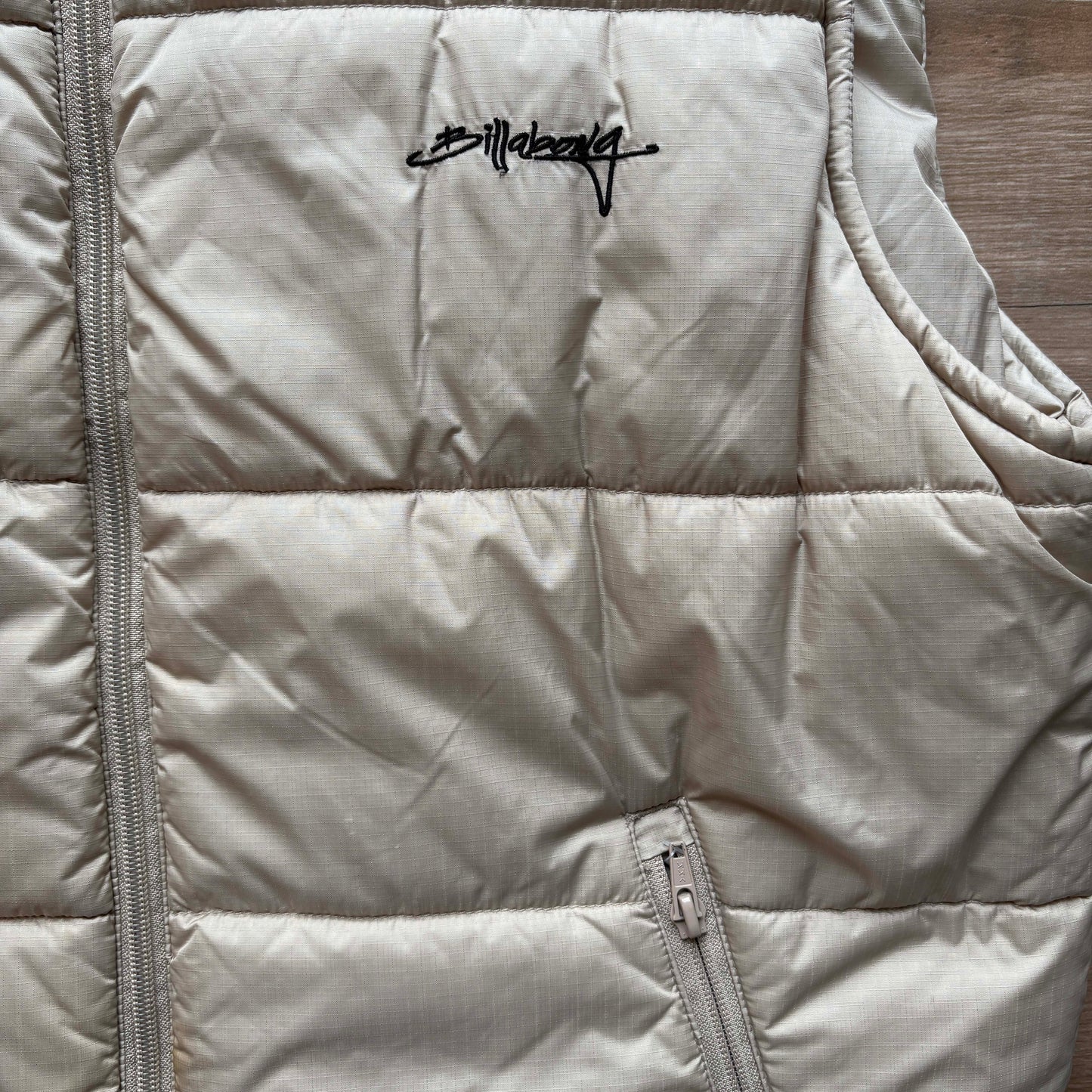 Y2K Billabong Puffer Vest | M