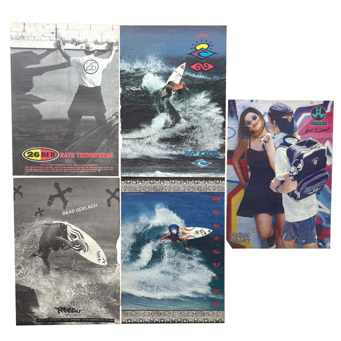 Vintage Surf Poster Pack 4.2 | A3