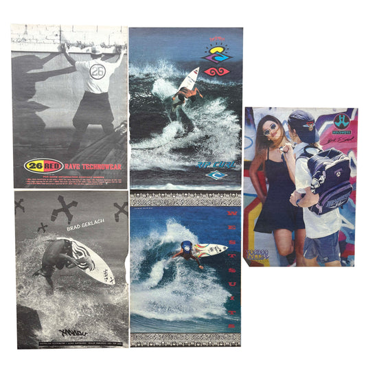 Vintage Surf Poster Pack 4.2 | A3