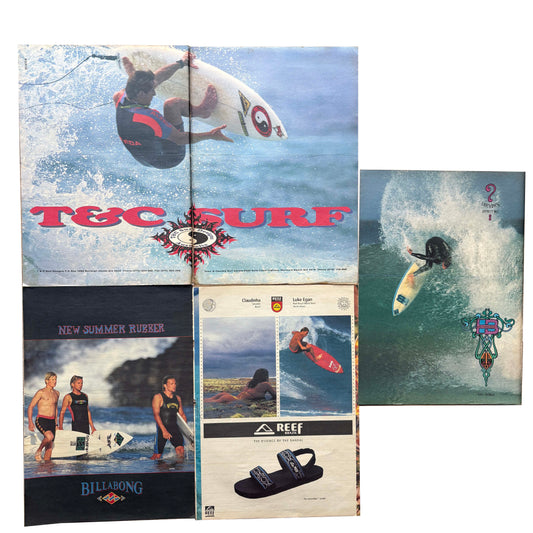Vintage Surf Poster Pack 4.3 | A3