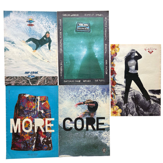 Vintage Surf Poster Pack 4.6 | A3