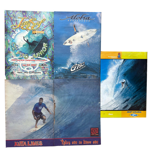 Vintage Surf Poster Pack 4.11 | A3