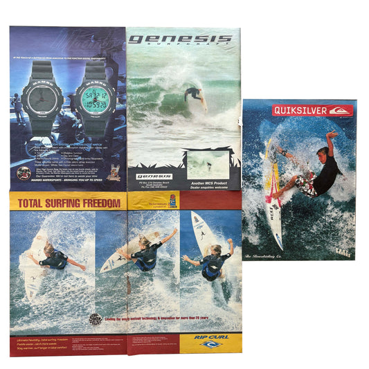 Vintage Surf Poster Pack 4.12 | A3
