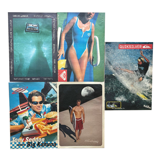 Vintage Surf Poster Pack 4.14 | A3