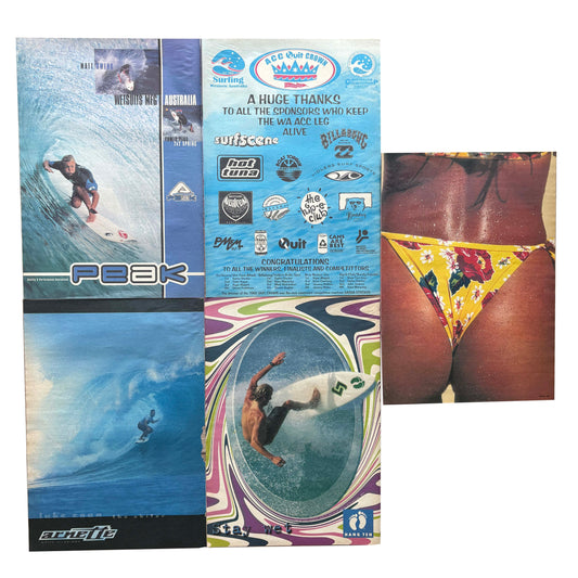 Vintage Surf Poster Pack 4.16 | A3