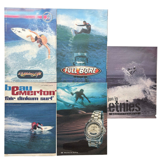 Vintage Surf Poster Pack 4.17 | A3