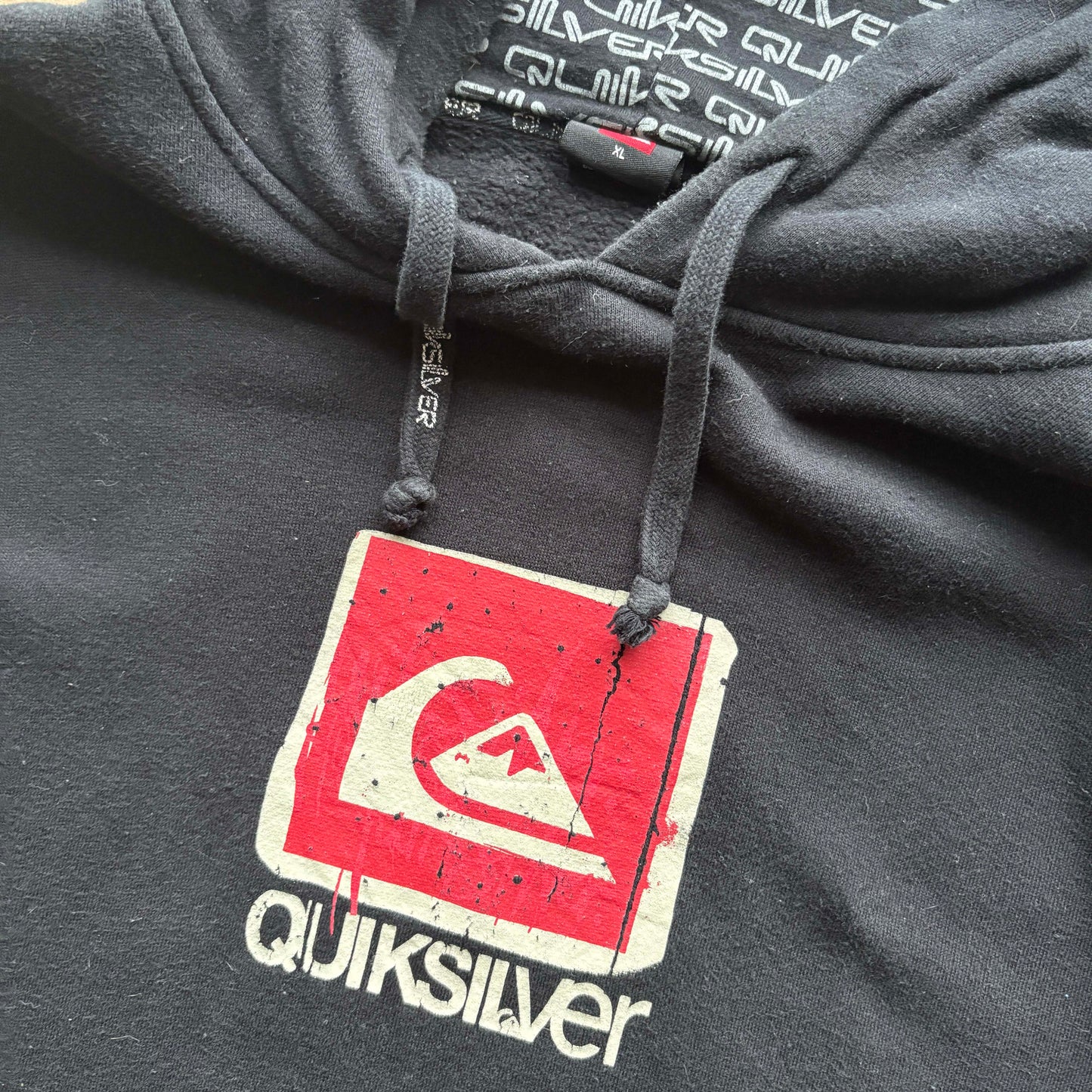 2000s Quiksilver Hoodie Jumper | XL