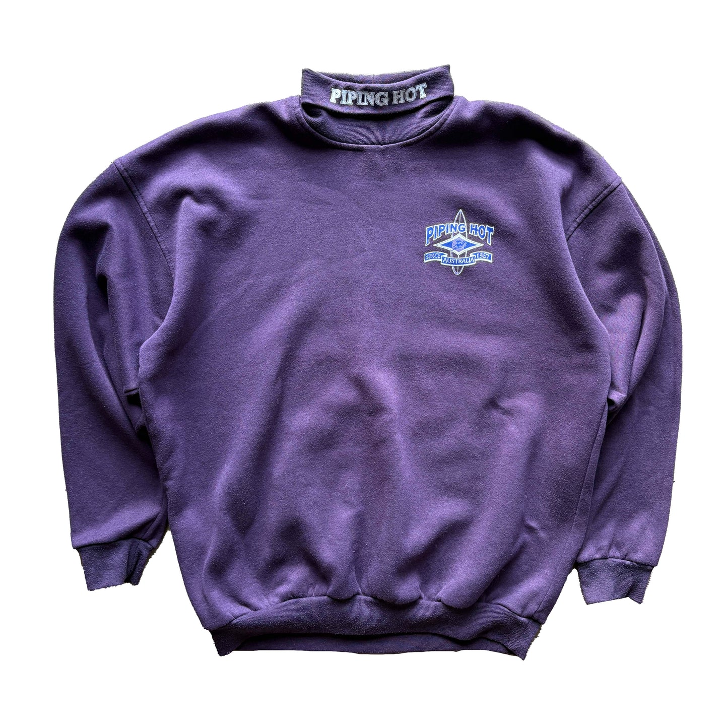 90s Piping Hot Bootleg Turtleneck Jumper | M